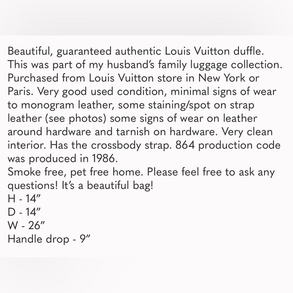 Louis Vuitton Brown Monogram Travel XL Weekender Bag - Picture 13 of 13